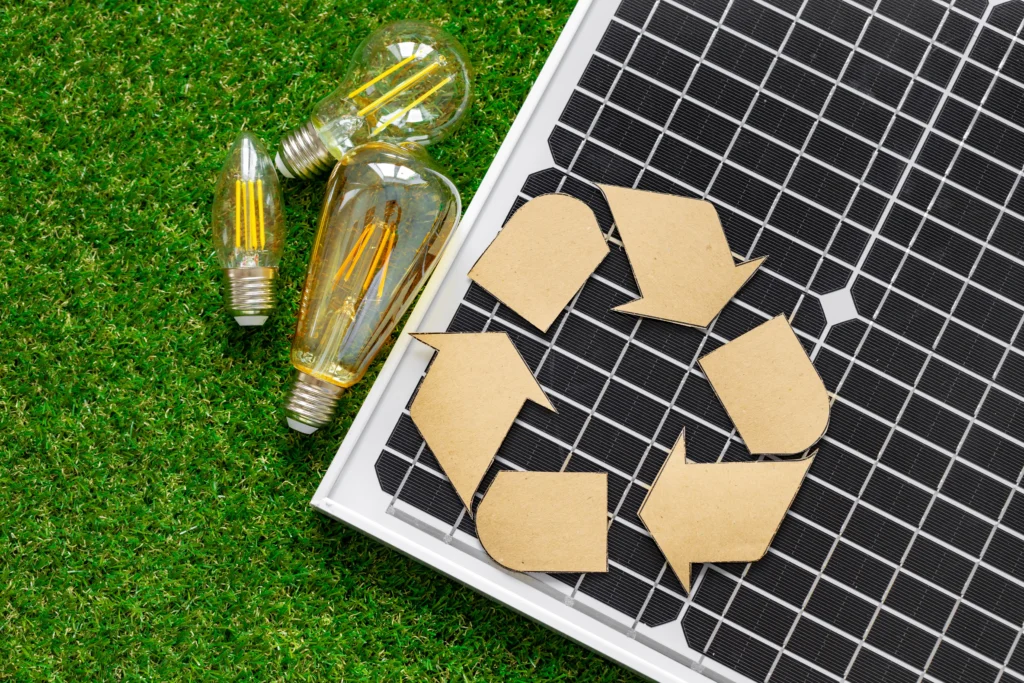 Panneaux solaires environnement