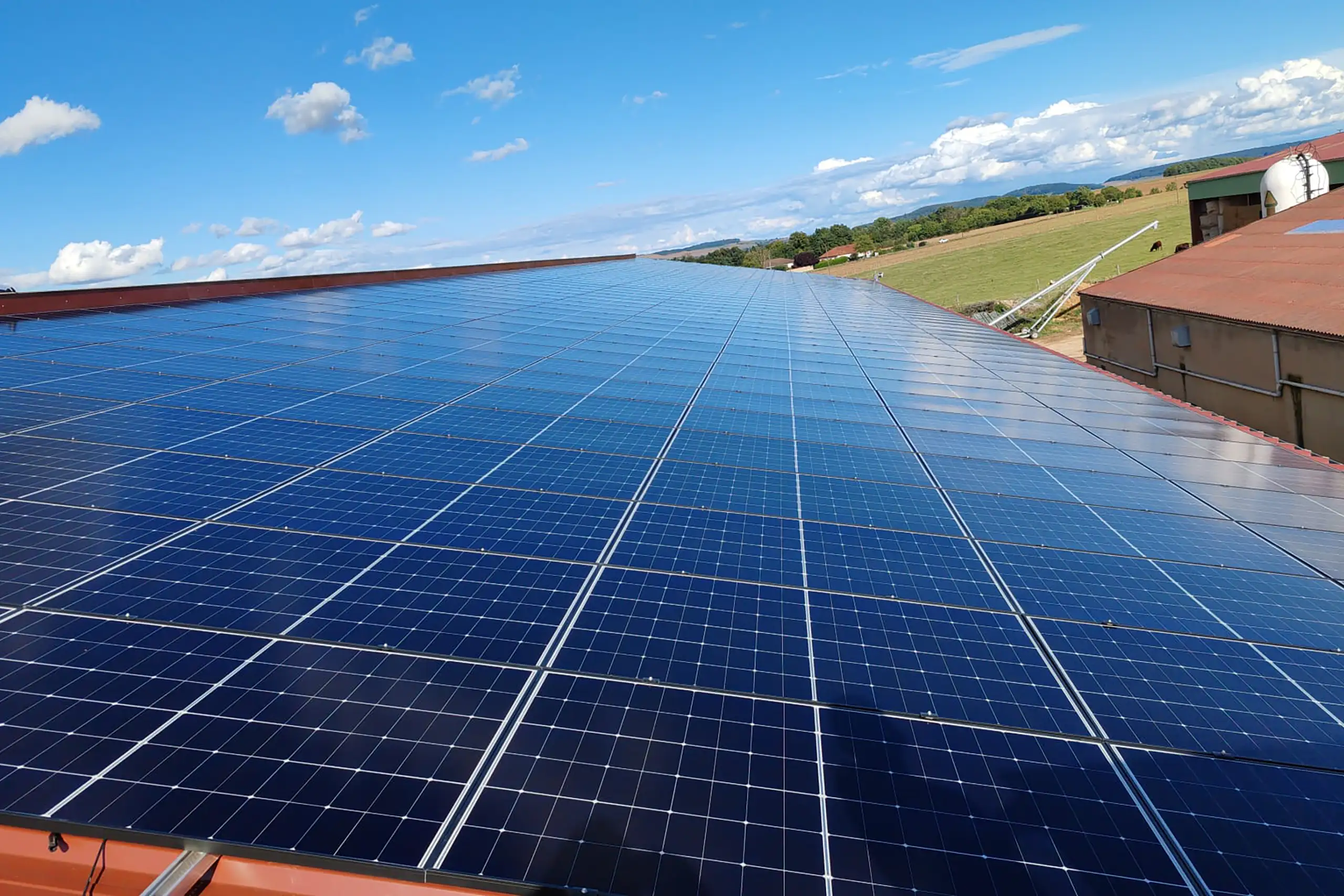 Installation photovoltaïque entreprise BTB