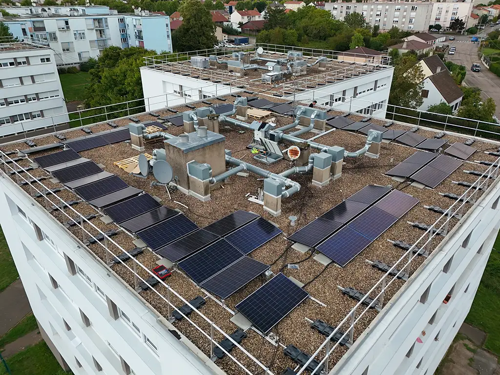 Autoconsommation Collective Phtovoltaïque à Maizières lès Metz