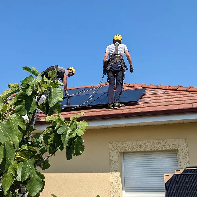 Installation toiture panneaux photovoltaïques